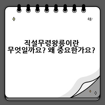 직설무령왕릉이란 무엇일까요? 왜 중요한가요?