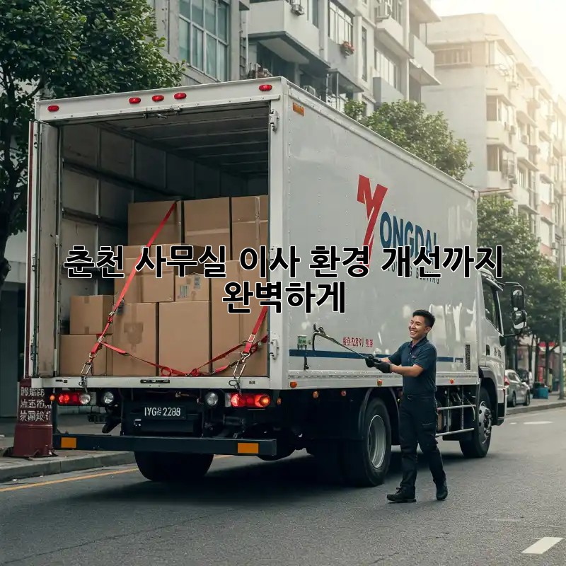 춘천 사무실 이사? 환경 개선까지 완벽하게!