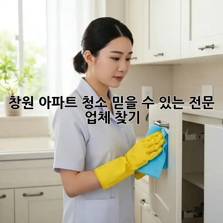 창원 아파트 청소, 믿을 수 있는 전문 업체 찾기