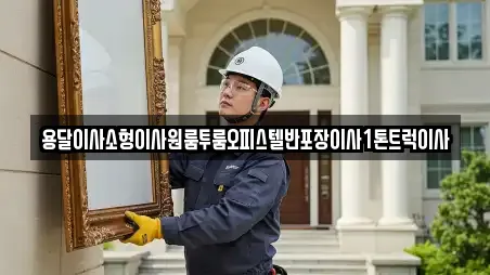 용달이사소형이사원룸투룸오피스텔반포장이사1톤트럭이사