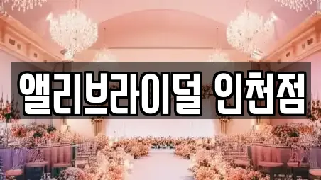 앨리브라이덜 인천점