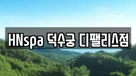 HNspa 덕수궁 디팰리스점