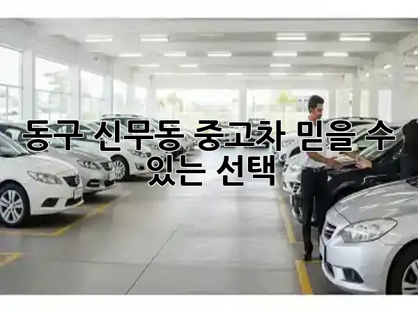 동구 신무동 중고차, 믿을 수 있는 선택 🚗✨ 동구 신무동 중고차, 믿을 수 있는 선택 🚗✨