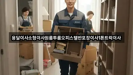 용달이사소형이사원룸투룸오피스텔반포장이사1톤트럭이사