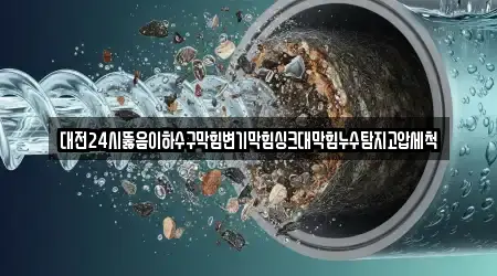 대전24시뚫음이하수구막힘변기막힘싱크대막힘누수탐지고압세척
