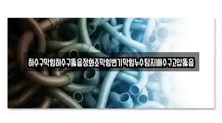 하수구막힘하수구뚫음정화조막힘변기막힘누수탐지배수구고압뚫음