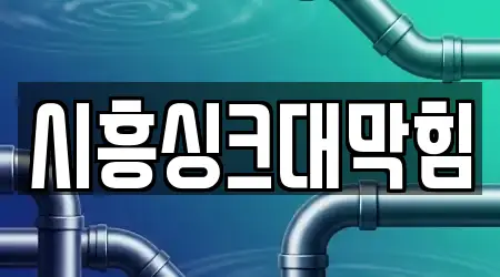 시흥싱크대막힘