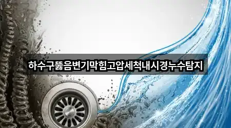전라남도 순천 중앙동 하수구뚫음 가까운 곳 3곳