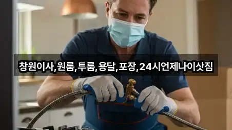 창원이사,원룸,투룸,용달,포장,24시언제나이삿짐