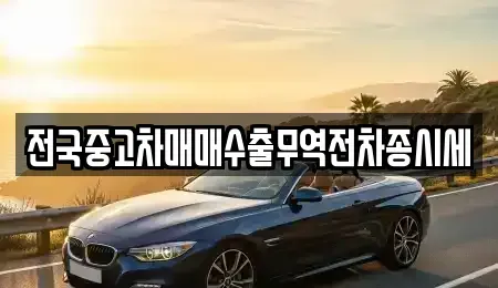 경기 군포시 도마교동 중고차 전문 전국중고차매매수출무역전차종시세