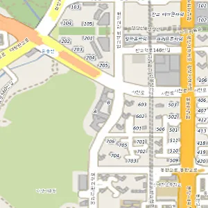 경기 성남시 분당구 서현동 단기렌트카 데일리렌터카 위치