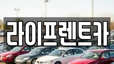 경기 양평군 렌트카 전문 라이프렌트카