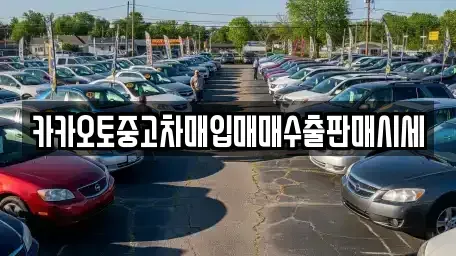 경기 양평군 중고차매입 전문 카카오토중고차매입매매수출판매시세