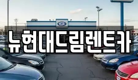 경기 이천시 진리동 렌트카 전문 뉴현대드림렌트카