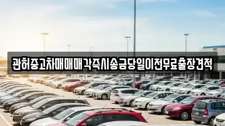 경기 평택시 가재동 중고차 전문 관허중고차매매매각즉시송금당일이전무료출장견적