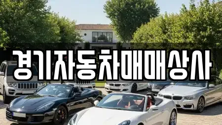 경기 화성시 장안면 중고차 전문 경기자동차매매상사