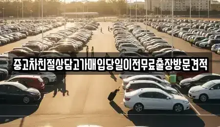 경기 화성시 장안면 중고차매입 전문 중고차친절상담고가매입당일이전무료출장방문견적