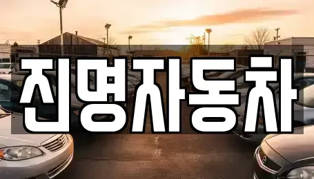 경기도 광명시 중고차매매 전문 진명자동차