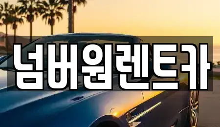 경기도 성남시 수정구 창곡동 단기렌트카 전문 넘버원렌트카