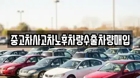 경기도 의왕시 청계동 중고차 전문 중고차사고차노후차량수출차량매입