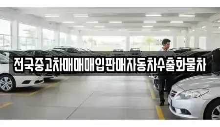 경기도 평택시 고덕동 중고차 전문 전국중고차매매매입판매자동차수출화물차