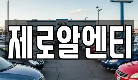 경남 창원시 마산회원구 회원동 렌트카 전문 제로알엔티