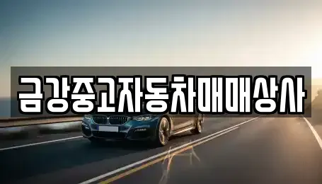 경북 영주시 장수면 중고차 전문 금강중고자동차매매상사