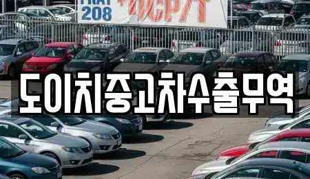 경북 청송군 현서면 중고차 전문 도이치중고차수출무역