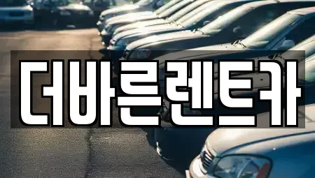 경상남도 김해시 지내동 렌트카 전문 더바른렌트카