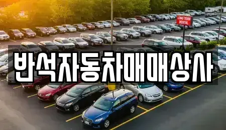 경상남도 김해시 지내동 중고차매매 전문 반석자동차매매상사
