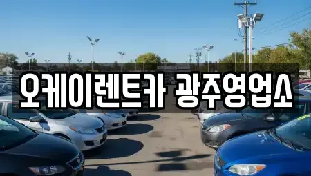 광주 광산구 신촌동 렌트카 전문 오케이렌트카 광주영업소