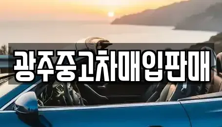 광주 광산구 신촌동 중고차매입 전문 광주중고차매입판매