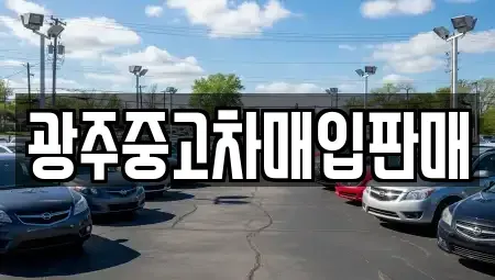 광주광역시 광산구 신가동 중고차 전문 광주중고차매입판매