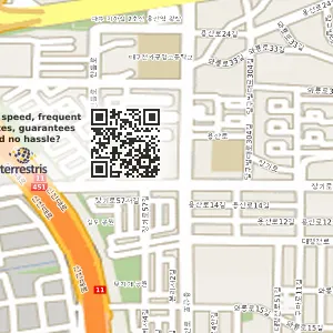 대구광역시 달서구 렌트카 하나에스렌트카 위치