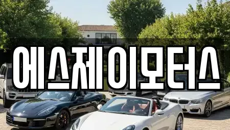 대전 중구 은행동 렌트카 전문 에스제이모터스