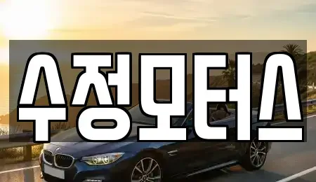 대전 중구 은행동 중고차 전문 수정모터스