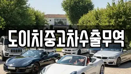대전 중구 은행동 중고차매매 전문 도이치중고차수출무역