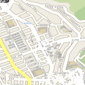 부산 중구 보수동3가 단기렌트카 한국렌트카 위치