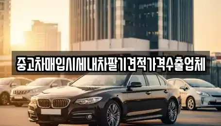 부산 중구 보수동3가 중고차매입 전문 중고차매입시세내차팔기견적가격수출업체