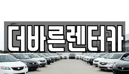 부산광역시 수영구 남천동 렌트카 전문 더바른렌터카