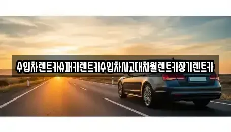 서울 용산구 도원동 장기렌트카 전문 수입차렌트카슈퍼카렌트카수입차사고대차월렌트카장기렌트카