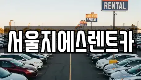 서울특별시 마포구 토정동 렌트카 전문 서울지에스렌트카