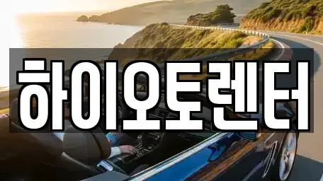 서울특별시 성북구 동소문동3가 렌트카 전문 하이오토렌터