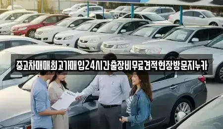 인천 강화군 중고차매입 전문 중고차매매최고가매입24시간출장비무료견적현장방문지누카
