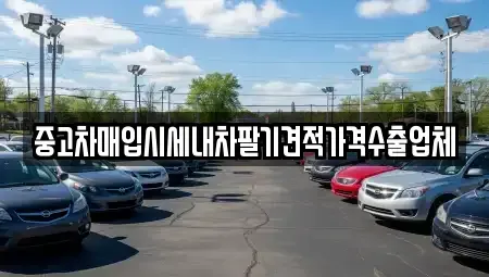인천 계양구 방축동 중고차매입 전문 중고차매입시세내차팔기견적가격수출업체