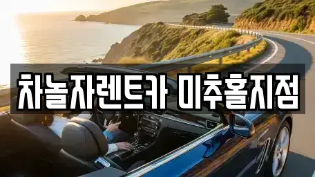 인천 중구 신흥동3가 렌트카 전문 차놀자렌트카 미추홀지점