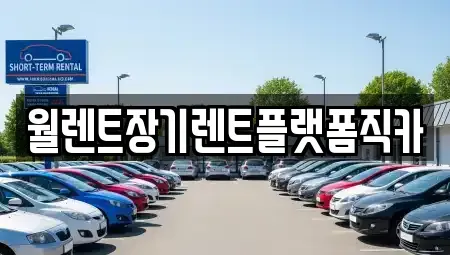 인천광역시 부평구 삼산동 장기렌트카 전문 월렌트장기렌트플랫폼직카