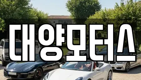 전라남도 순천시 서면 중고차 전문 대양모터스