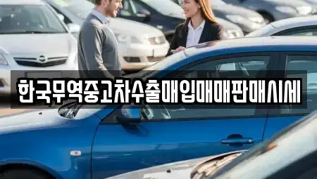 전라남도 순천시 서면 중고차매입 전문 한국무역중고차수출매입매매판매시세