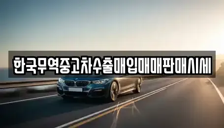전북특별자치도 김제시 순동 중고차매입 전문 한국무역중고차수출매입매매판매시세